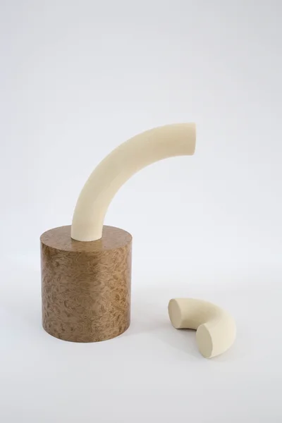 Sam Stewart Untitled. 2018 Mdf, flocking, burl veneer 20 1/2 x 9 x 9 inches