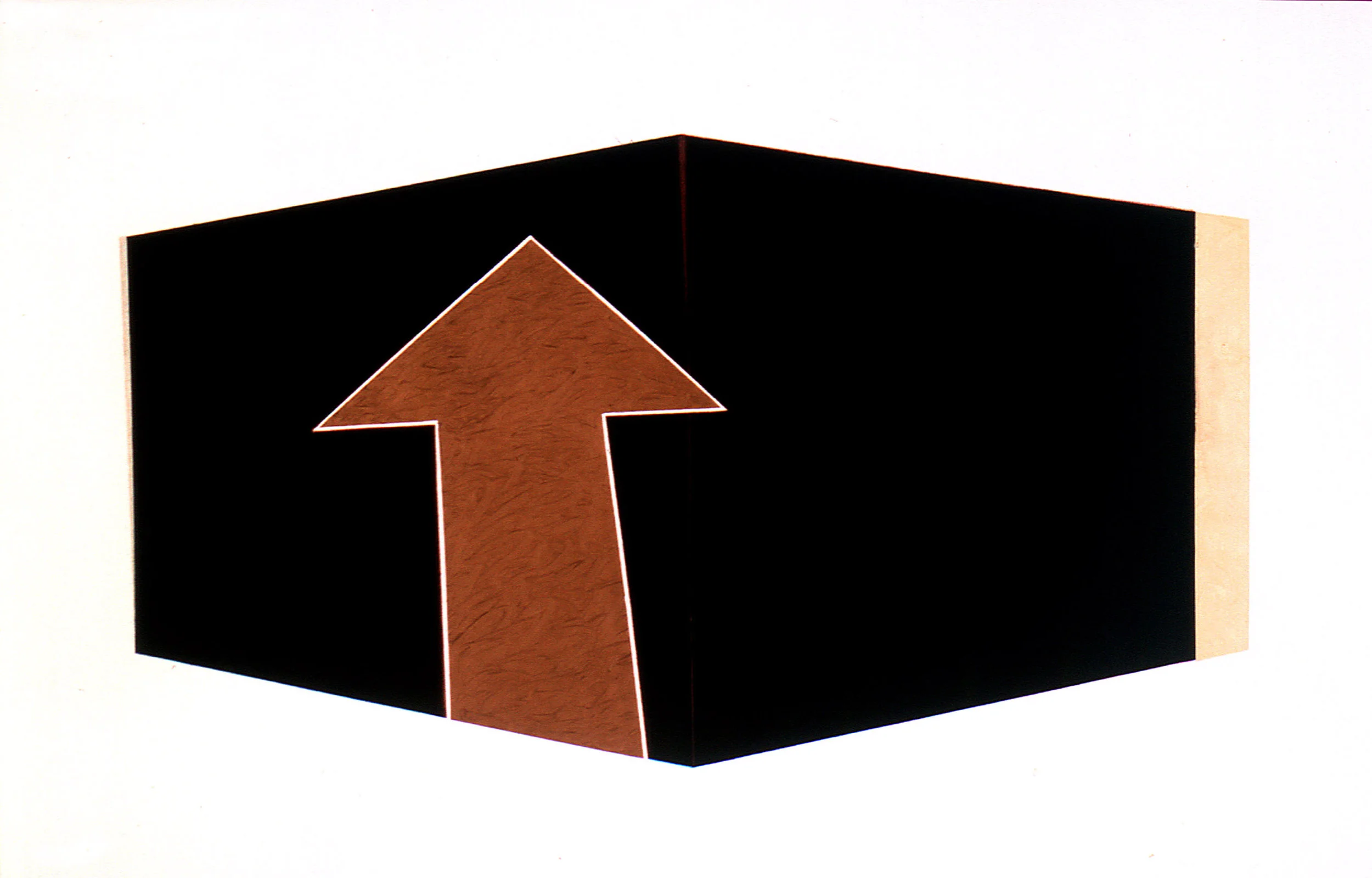 Dickie Landry Follow the Arrow, 2001 Oil and Acrylic on Canvas 52 x 78 inches