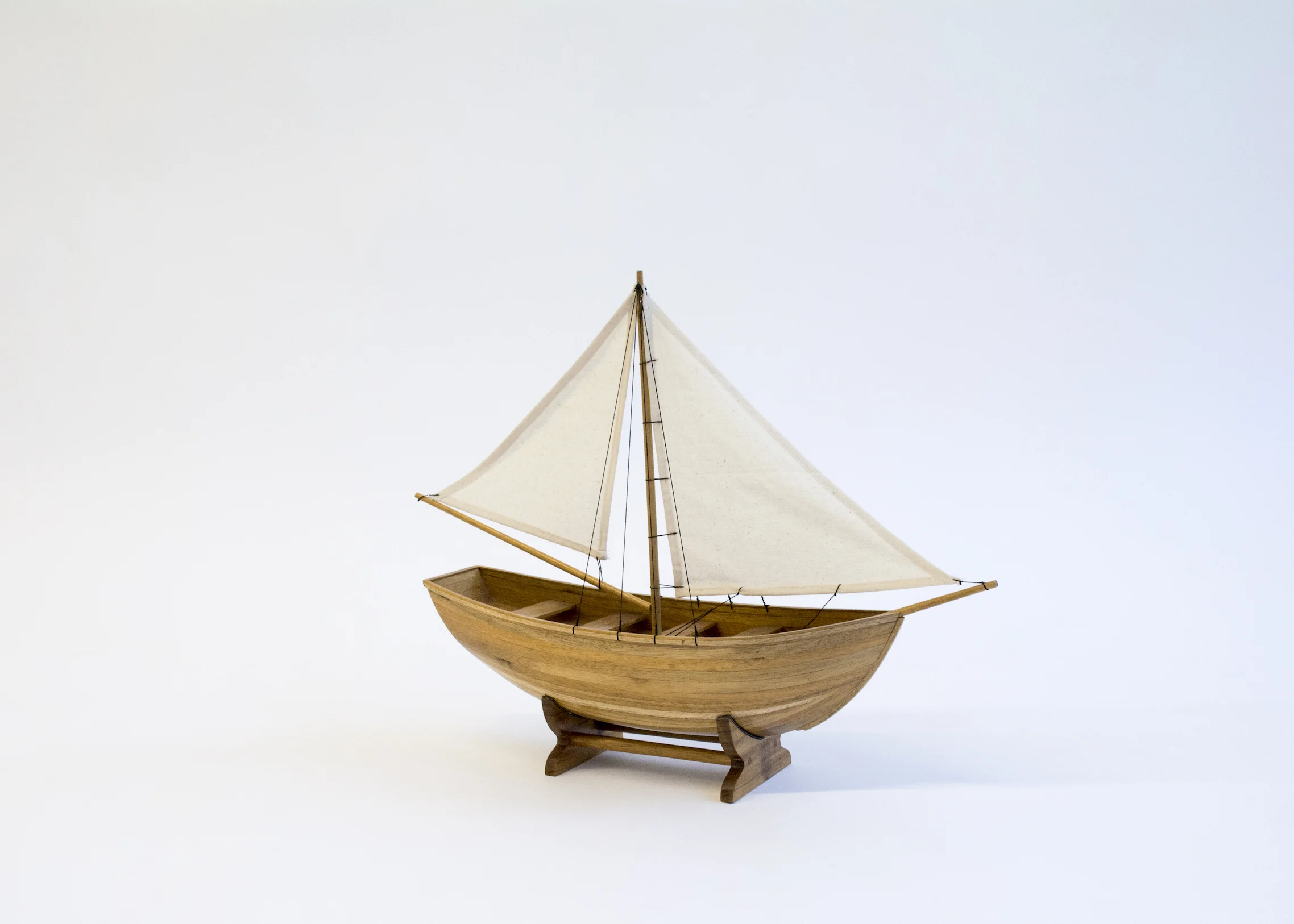 Christopher Myers Biscayne Bay 1991, 2018 Wood, Lacquer, Textile 15 1/2 x 5 1/2 x 18 1/2 inches