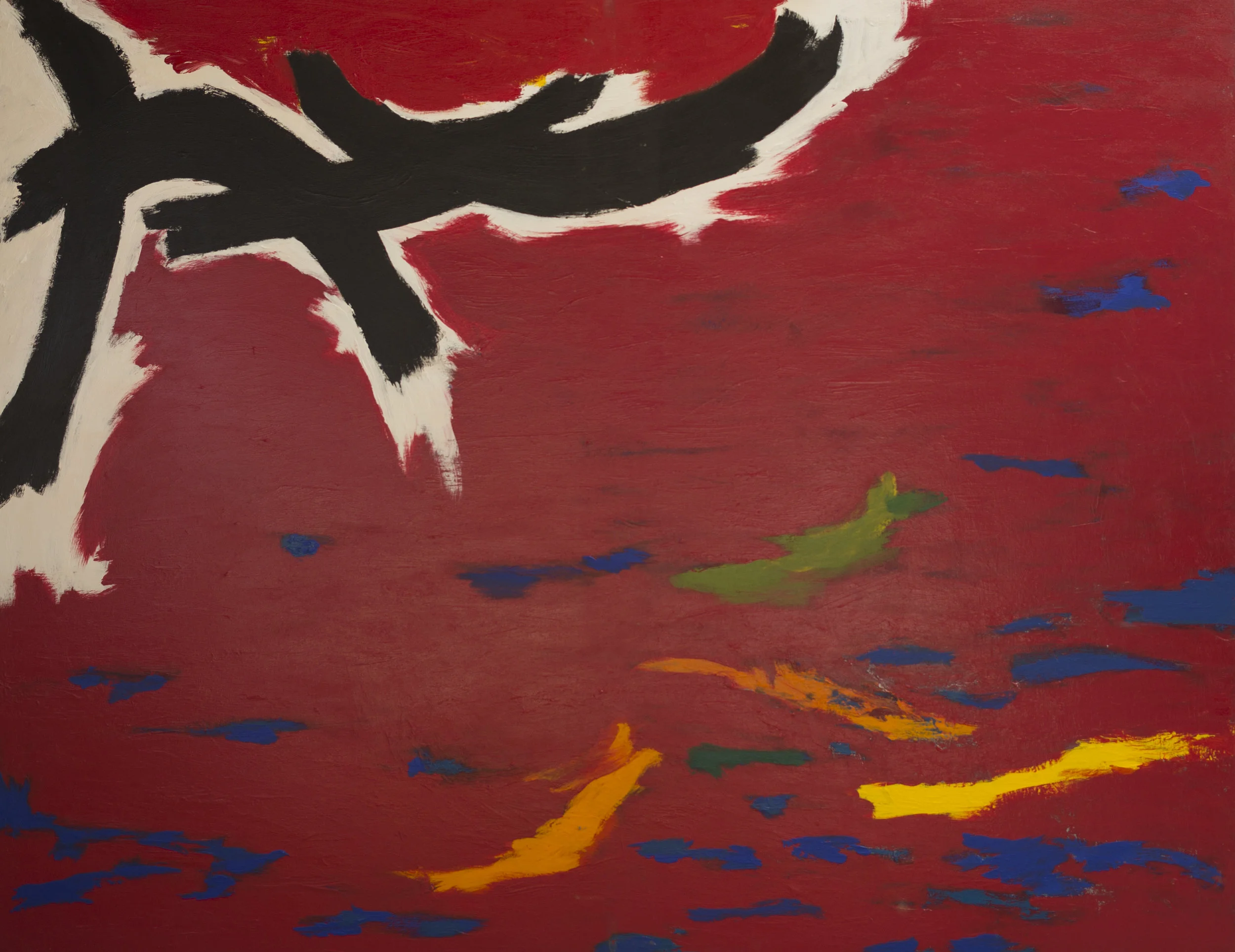 Alan Cote Untitled; 1973 Acrylic on Canvas 108 x 96 inches