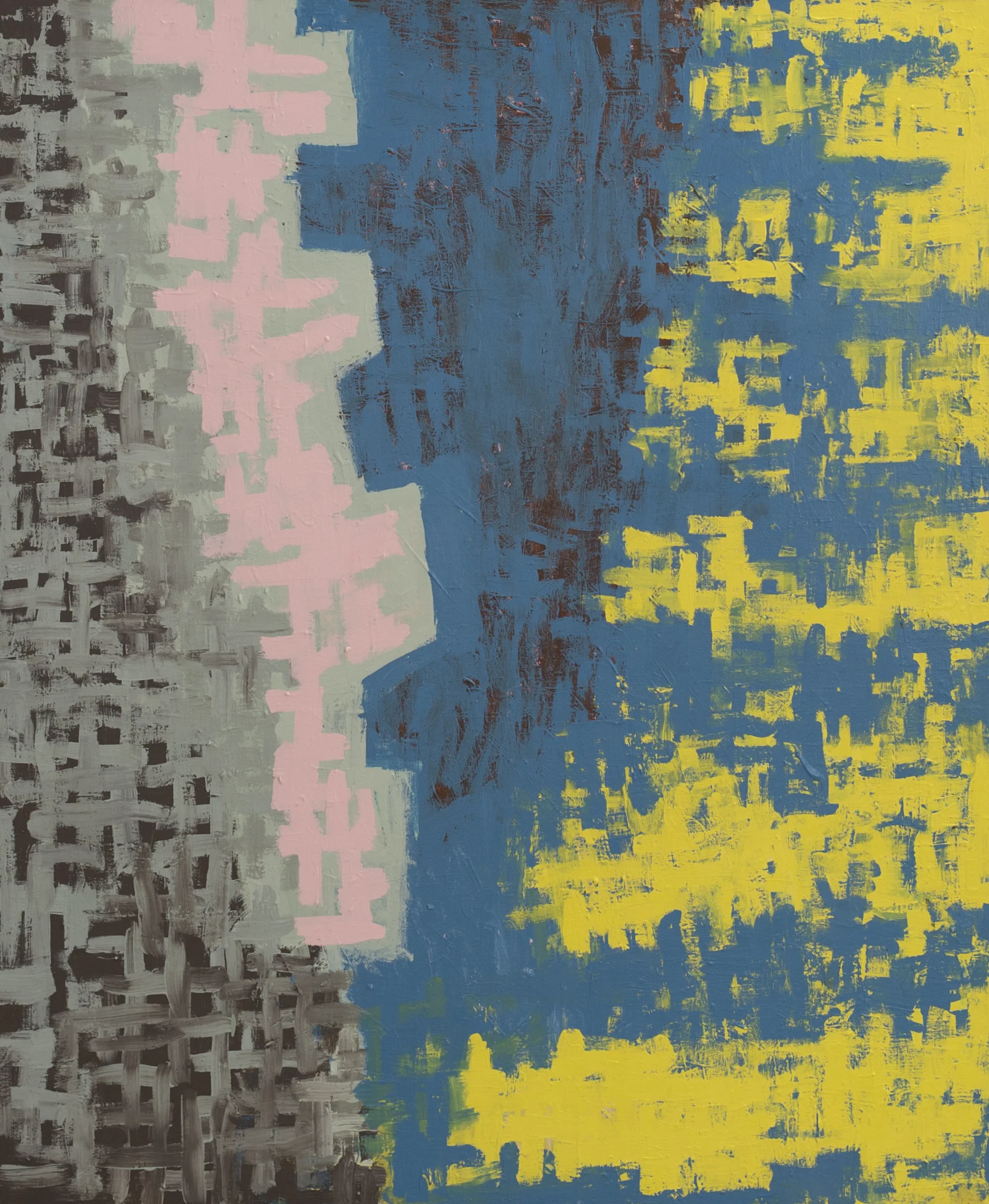 Alan Cote Whispering Pines, 1981 Acrylic on Canvas 72 x 60 inches