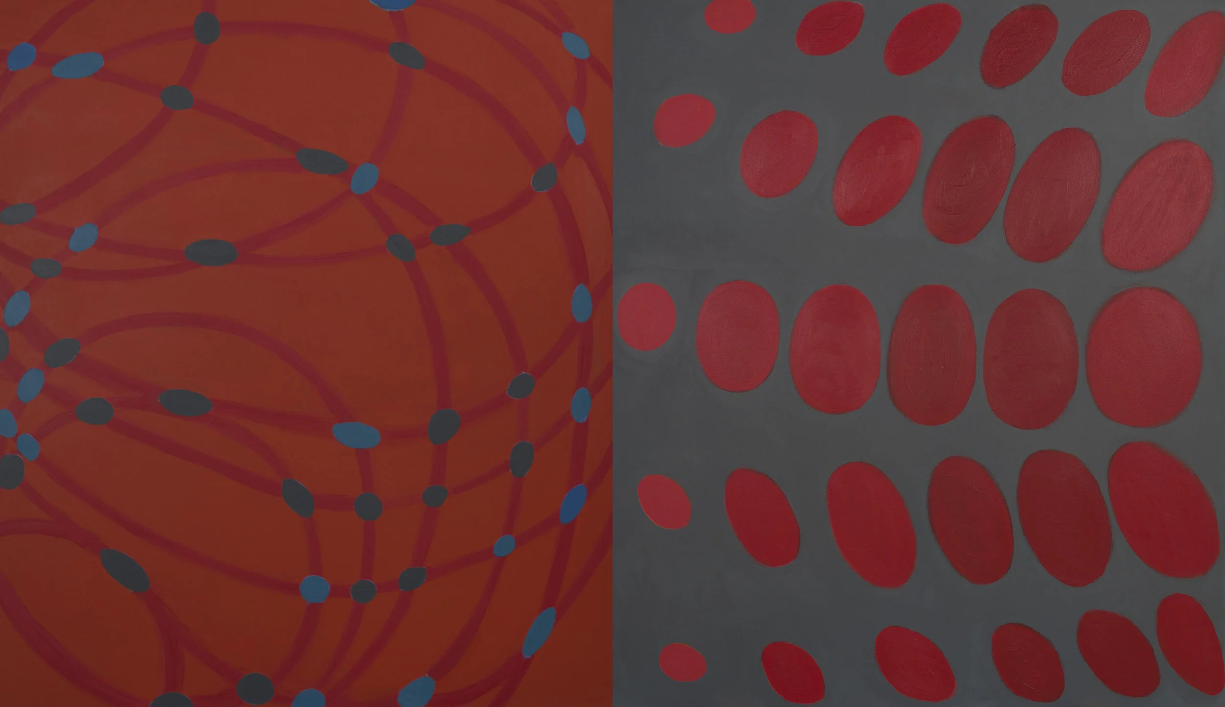 Alan Cote Untitled, 1990 Acrylic on Canvas 79 x 139 inches
