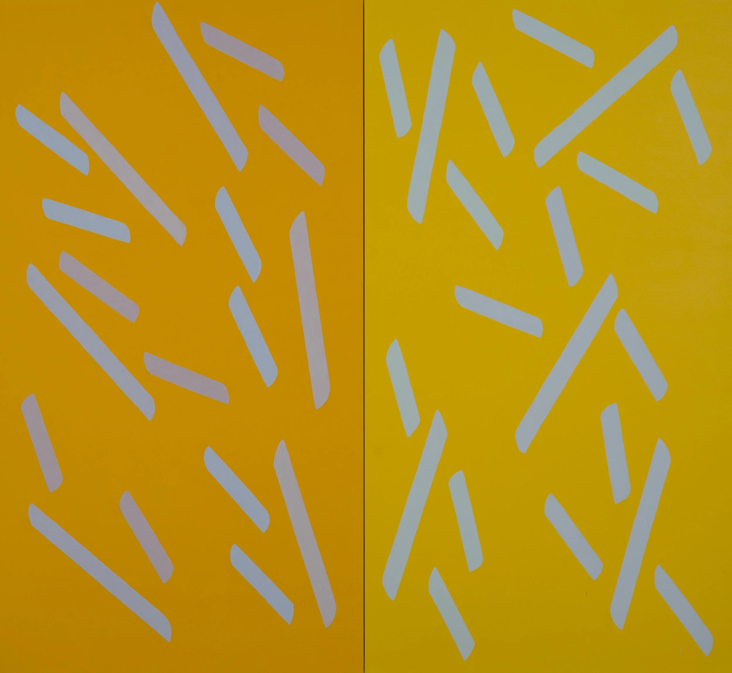 Alan Cote Untitled; 2014 Acrylic on Canvas 84 x 92 inches