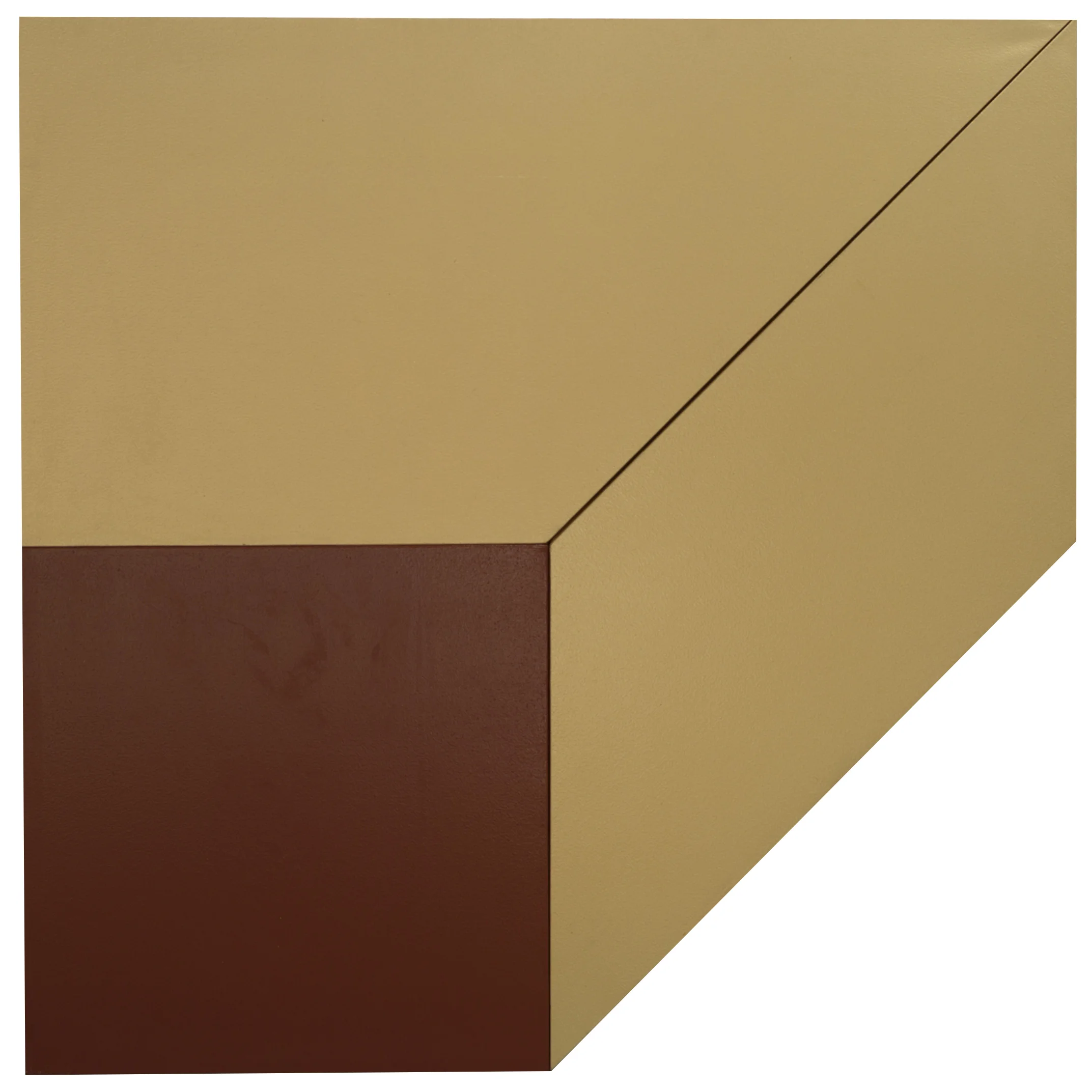Alan Cote Lower Left; 1967 Acrylic on Canvas 60 x 60 inches