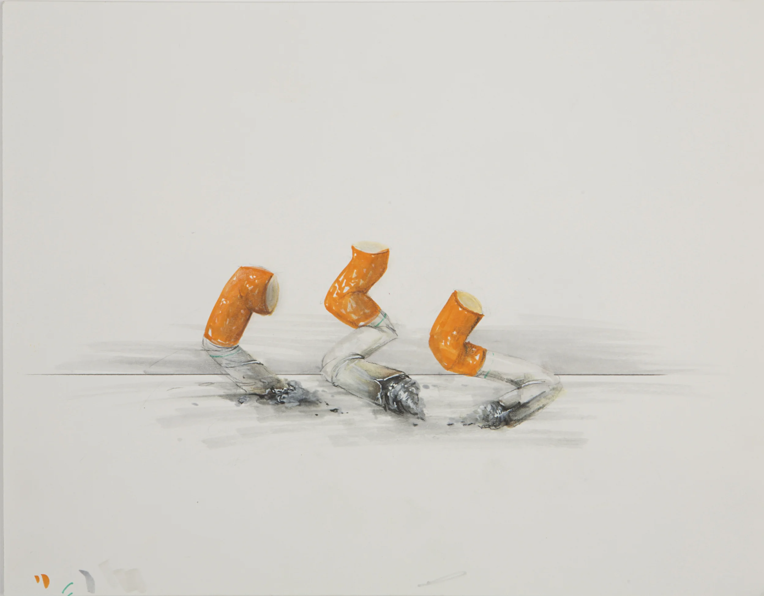 CES Butt Out, 2014 In on paper 11 x 14 inches