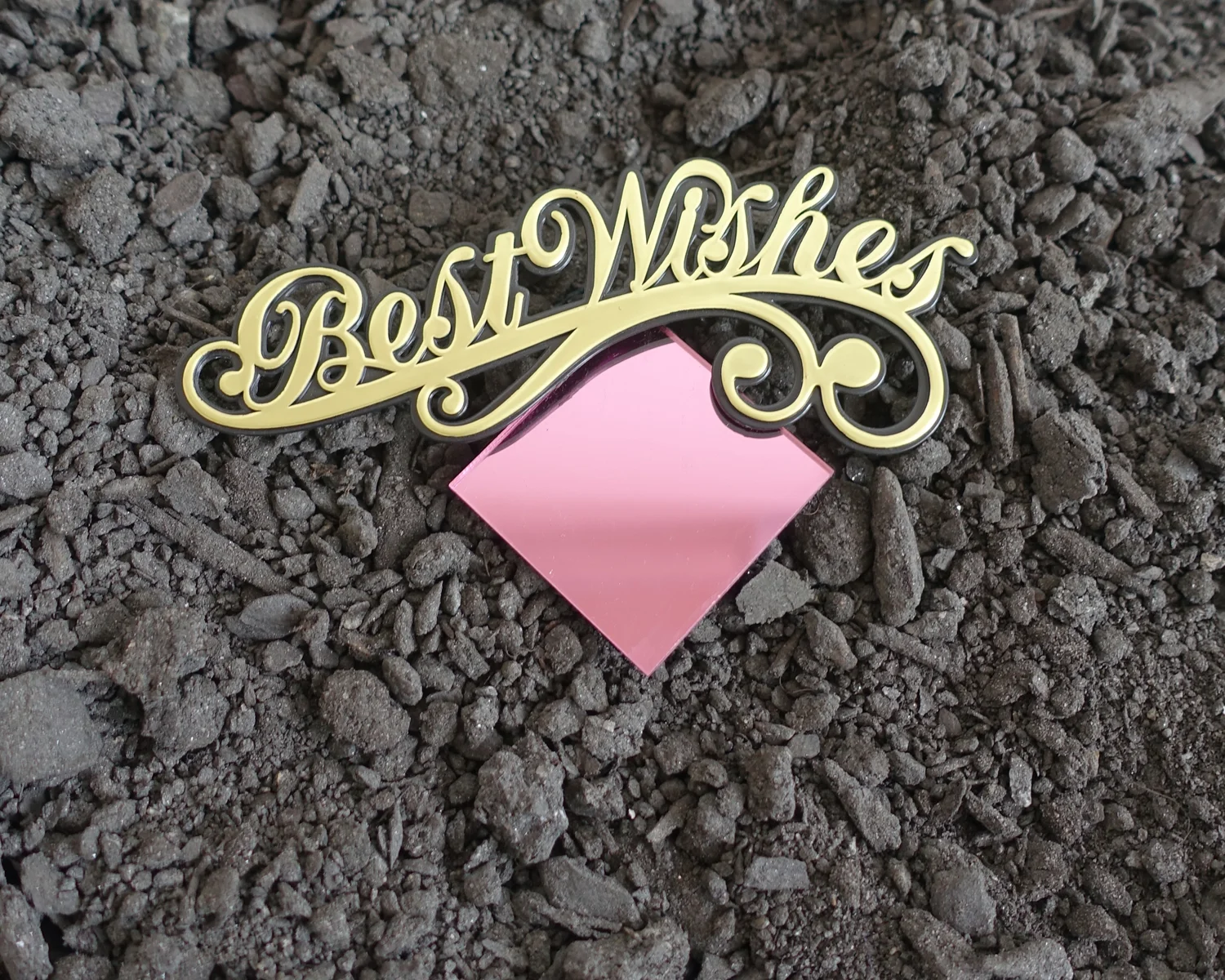 Sadie Barnette Untitled (Best Wishes), 2017 Archival Pigment Print 38 1/2 x 45 7/8 inches (Framed)