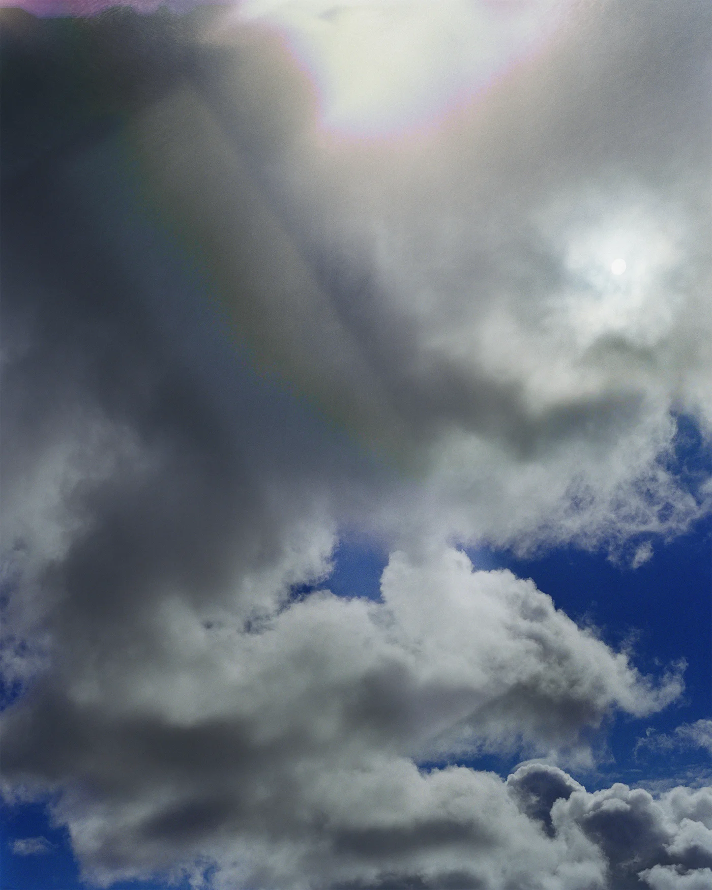 Scott McFarland Untitled #3 (Sky Leaks) 2016 Transmounted chromogenic print displayed in LED lightbox 50 x 40 inches