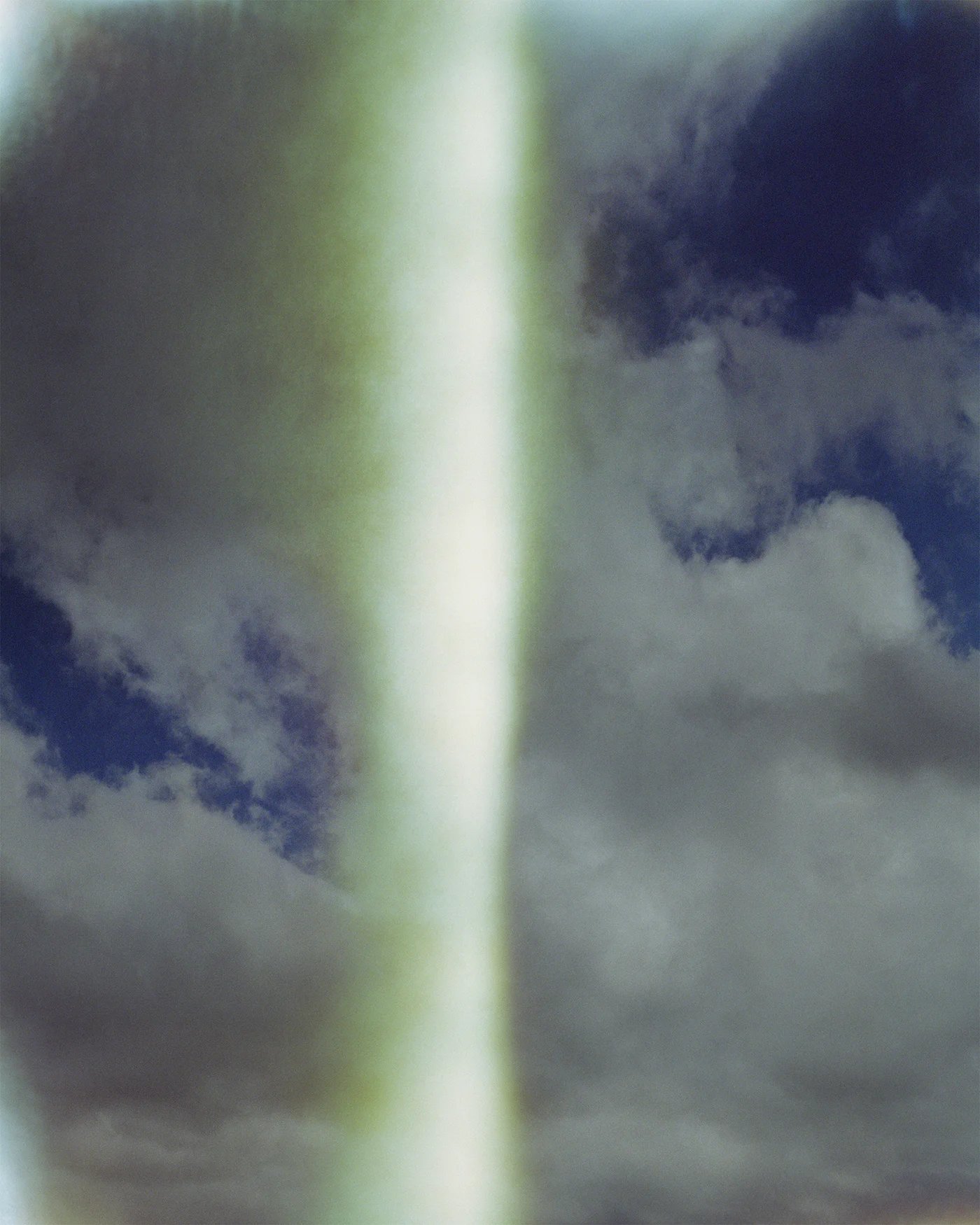 Scott McFarland Untitled #4 (Sky Leaks) 2016 Transmounted chromogenic print displayed in LED lightbox 50 x 40 inches