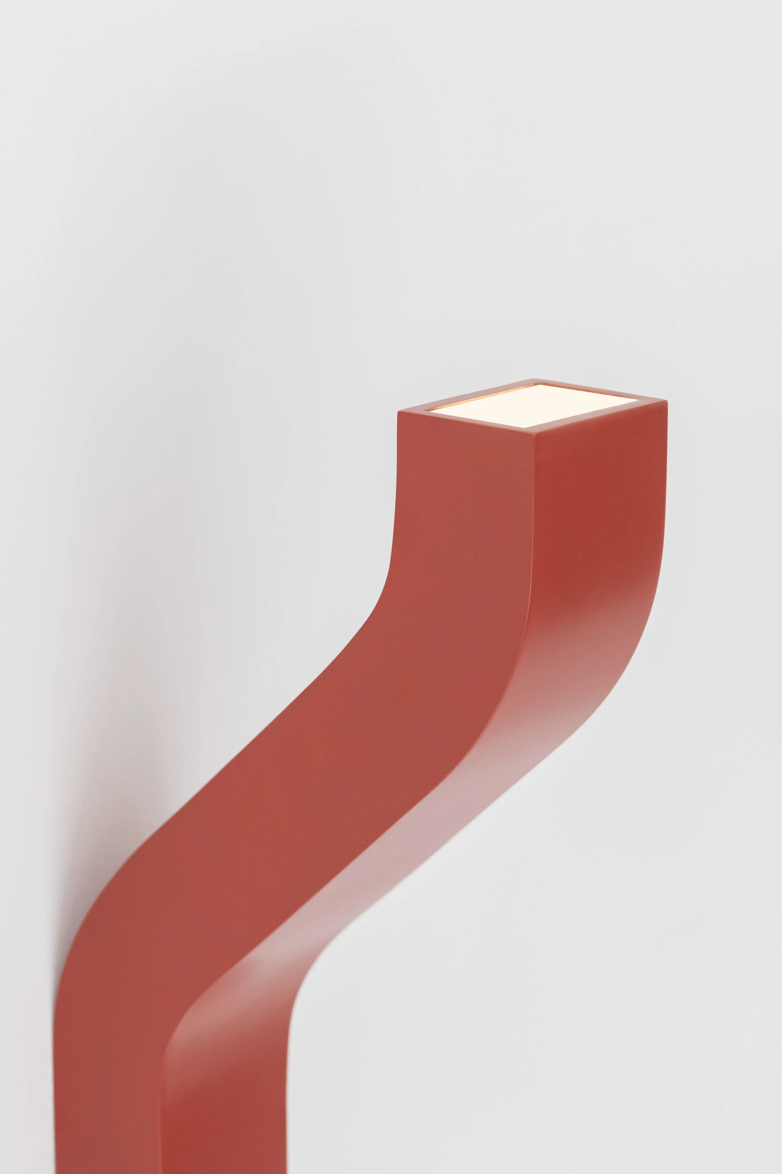 Sam Stewart Night Light #5, 2018 Plywood, MDF, Lacquer, Acrylic, LED 85 x 4 x 9 inches