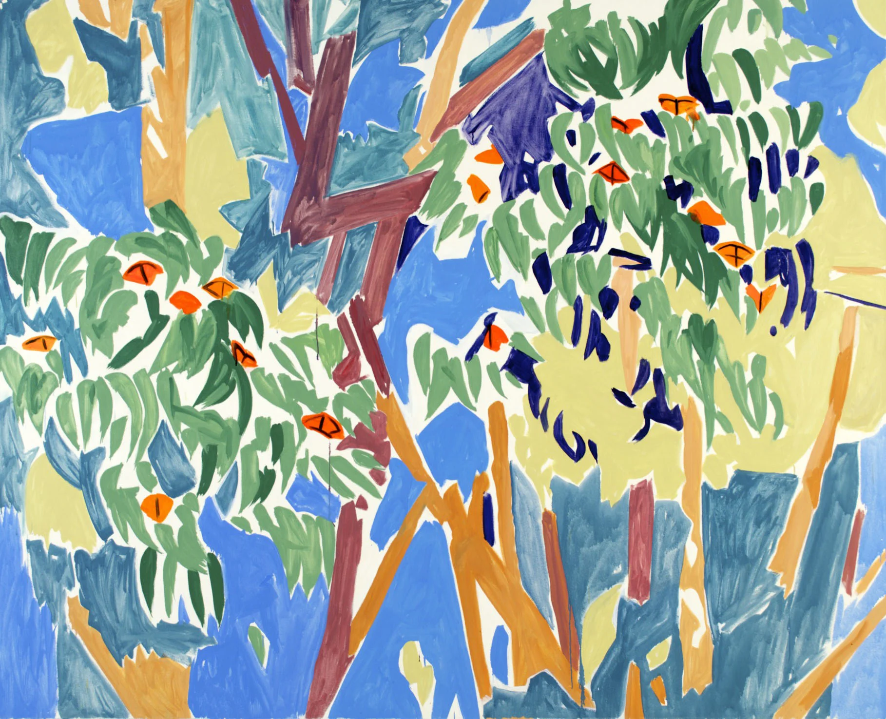 Roy Fowler Monarch 3, 2005 Oil on canvas 78 x 96 inches