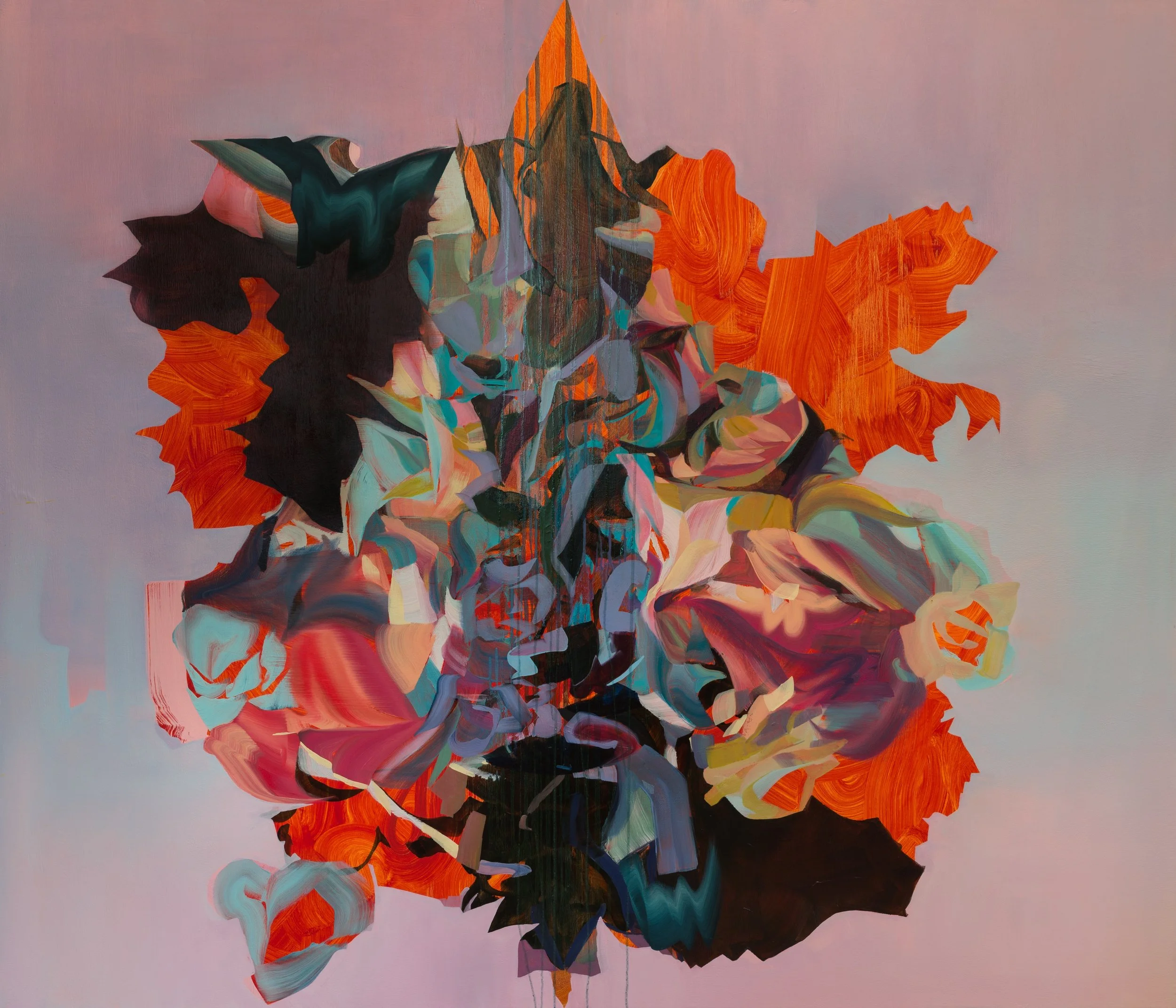 Laurel Shear Love, 2018 Oil on canvas 72 x 84 inches
