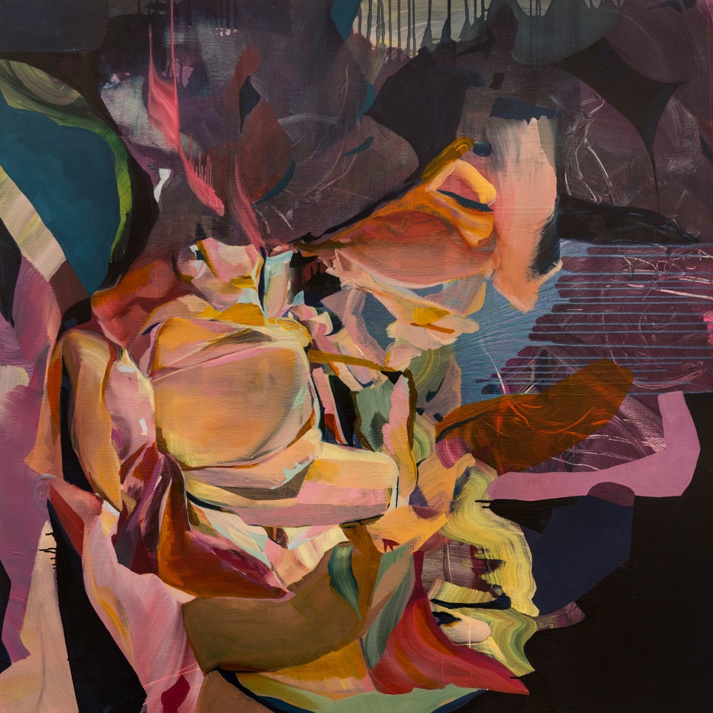 Laurel Shear Love, 2018 Oil on canvas 48 x 48 inches