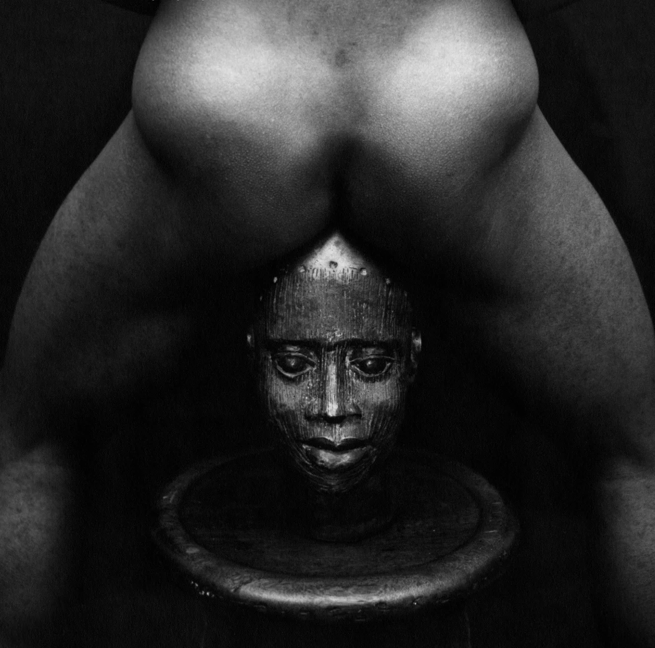 Rotimi Fani-Kayode Bronze Head, 1987 Gelatin silver print 12 x 16 in.