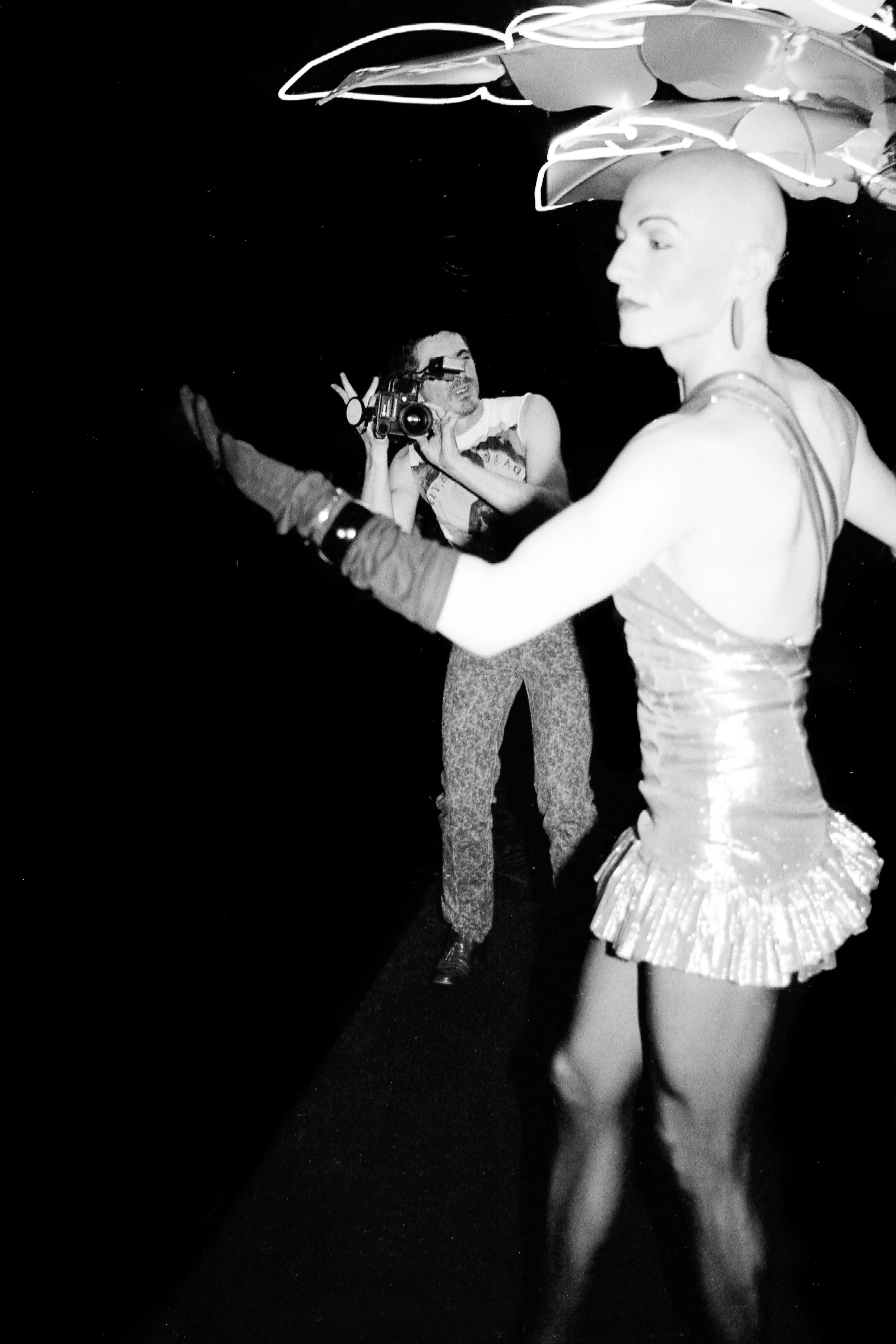 John Simone Nelson Sullivan & Constance Cooper at the Copacabana, 1988 Silver gelatin print 14.5 x 10 in.