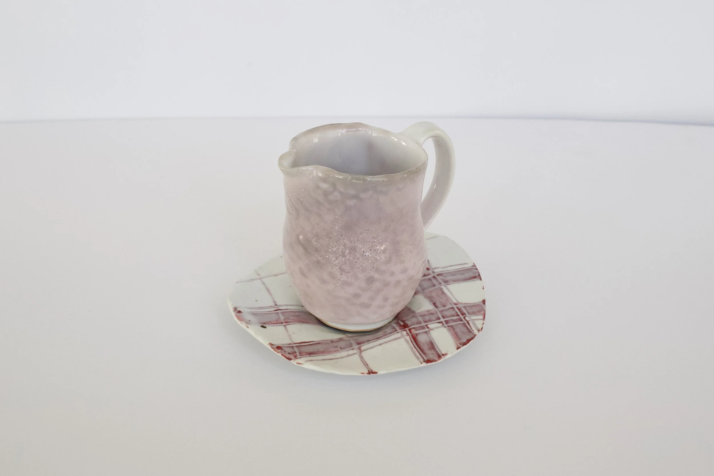 Zoë Buckman The Naked Milkman, 2019 Porcelain 4 x 5 x 5 inches