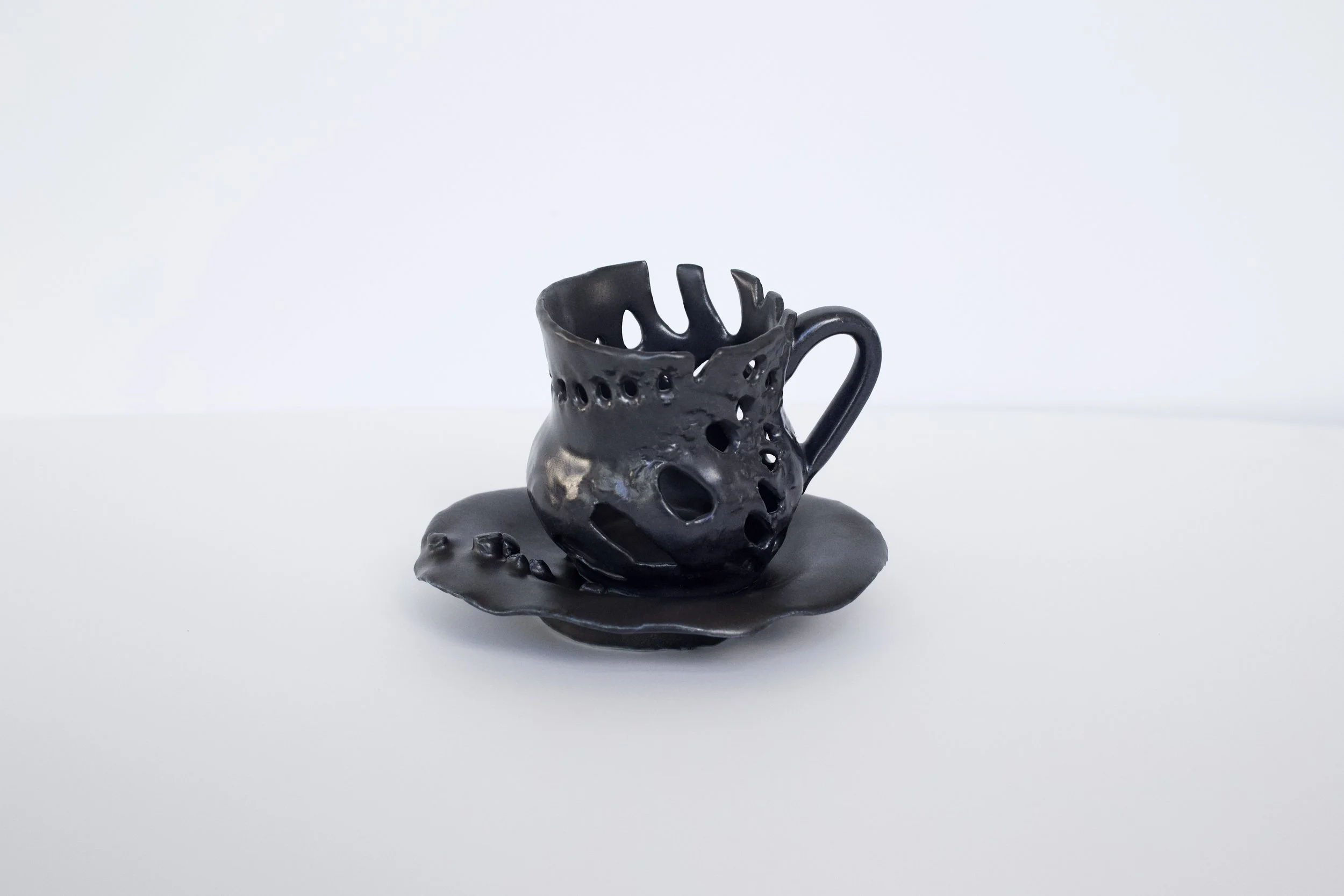 Zoë Buckman Anything Blue, 2019 Porcelain 3 1/4 x 4 3/4 x 4 3/4 inches