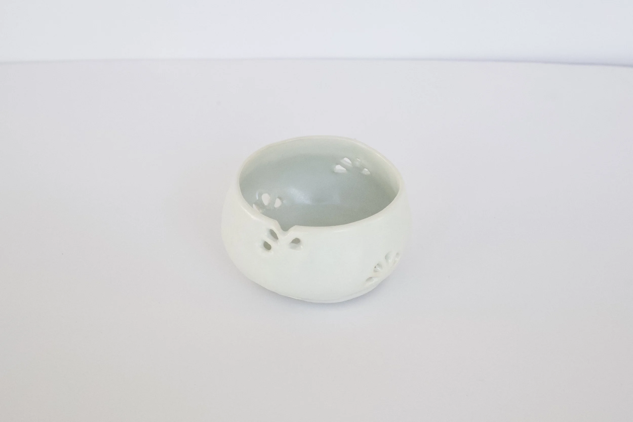 Zoë Buckman Warm Milk, 2019 Porcelain 2 1/4 x 3 3/4 x 3 3/4 inches