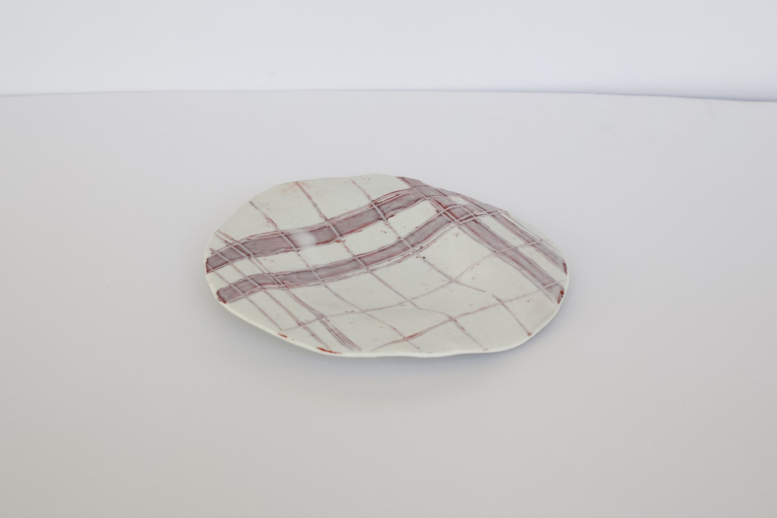 Zoë Buckman Chopped Liver, 2019 Porcelain 1/2 x 7 1/4 x 6 3/4 inches