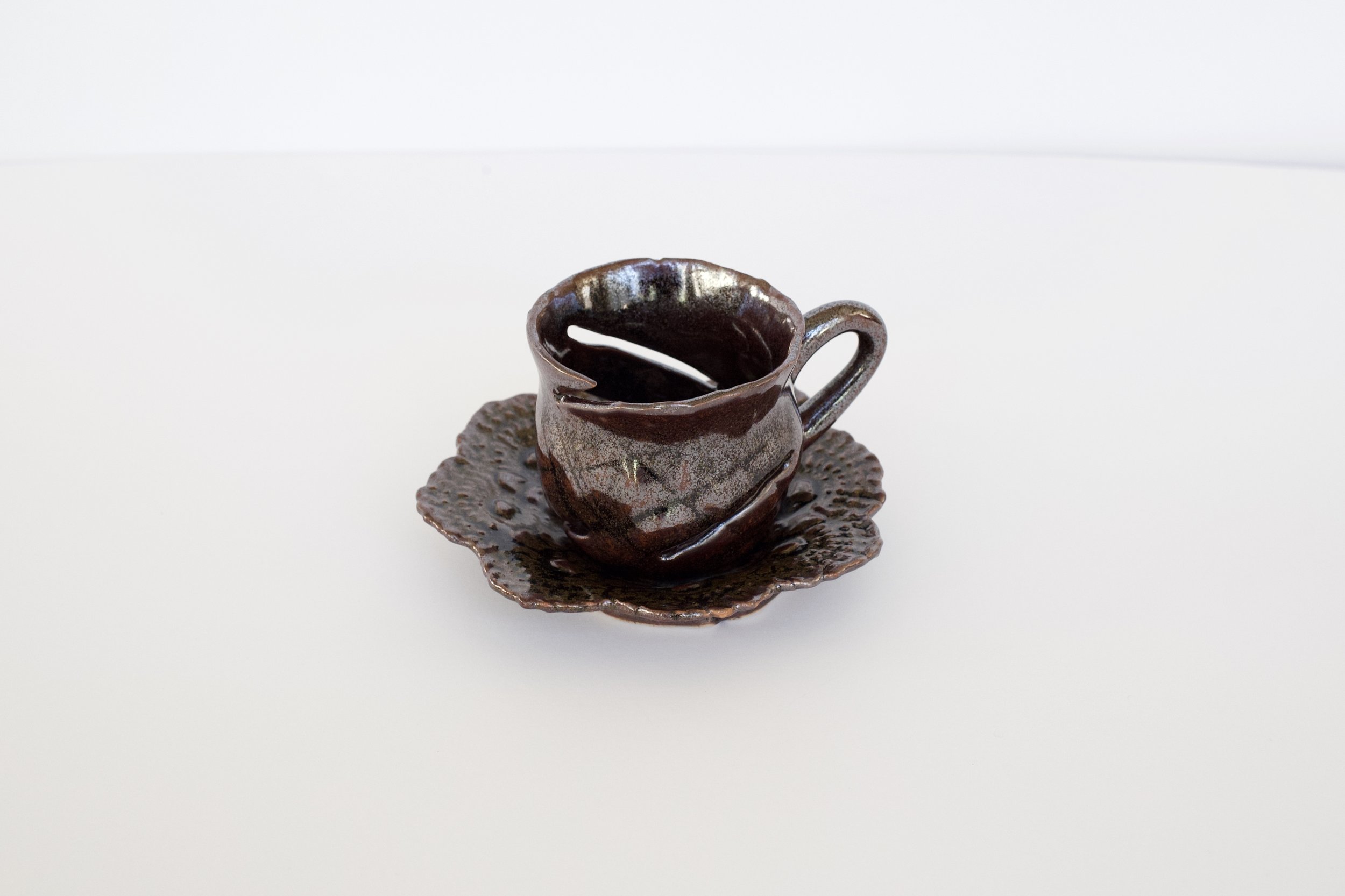 Zoë Buckman At The Bottom Of The Garden, 2019 Porcelain 3 x 4 3/4 x 4 3/4 inches