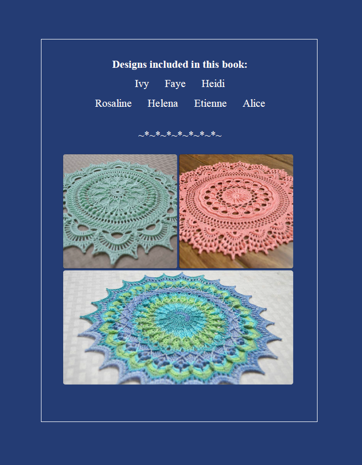 Volume 2 (back cover)