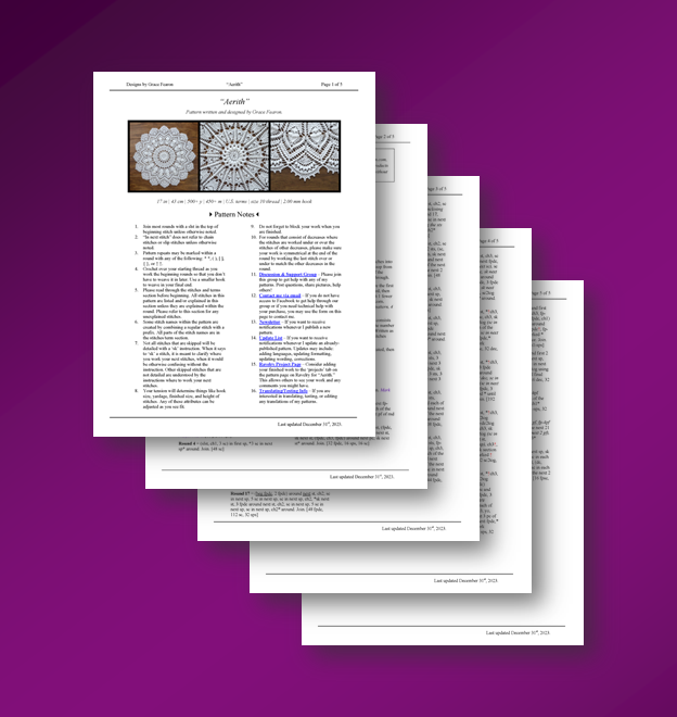 "Aerith" PDF Preview