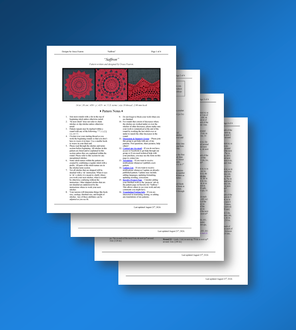 "Saffron" PDF Preview