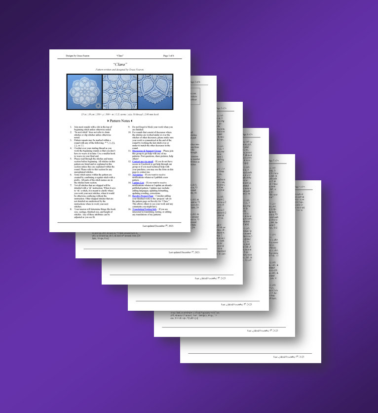 "Clara" PDF Preview