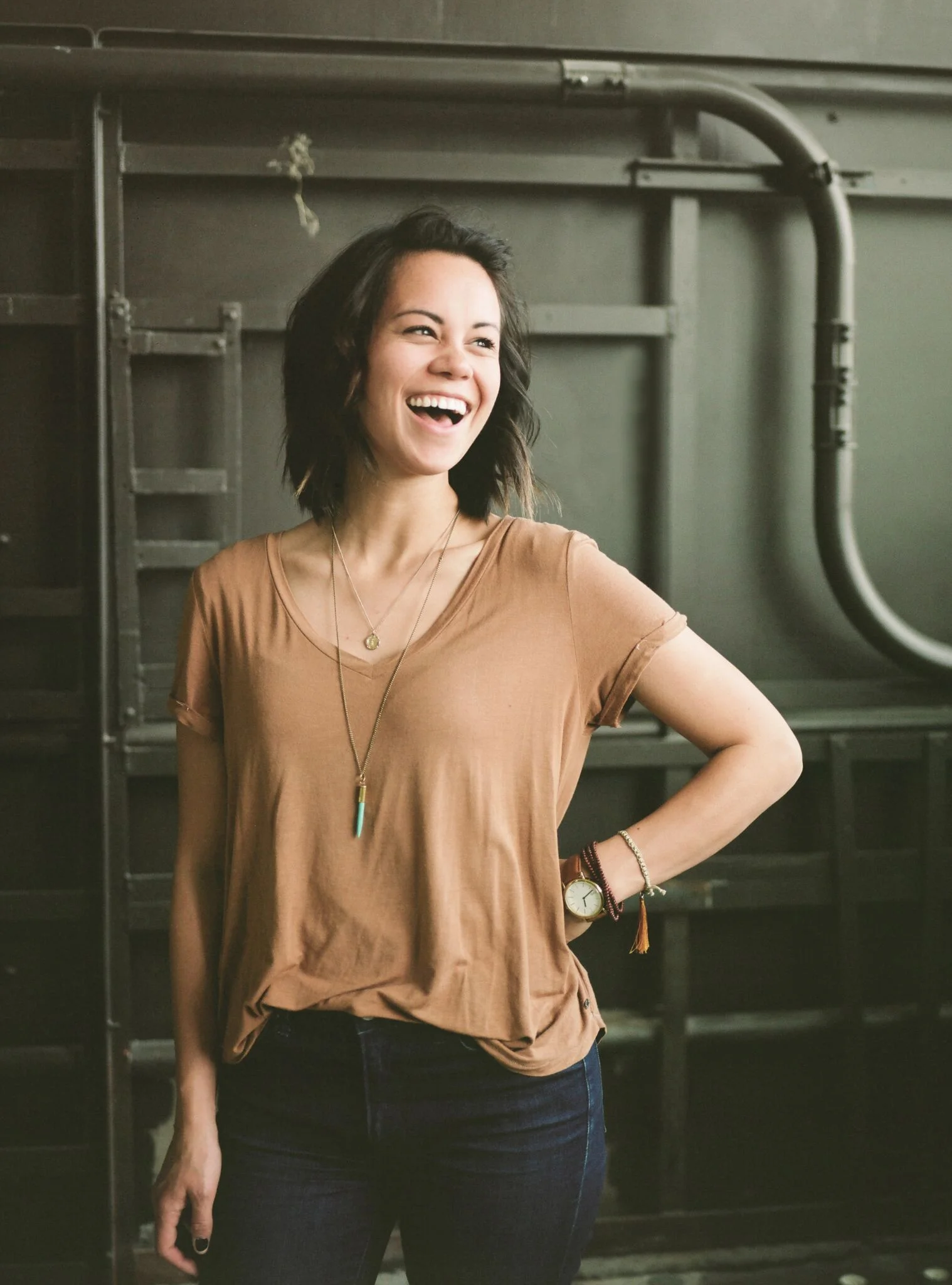 Sarah Burroughs, from Virginia Beach, Virginia, is the founder and designer of anne b designs , a retail line of high-end bags manufactured by local refugees in Salt Lake City, Utah. What started as a hobby during college, and continued to grow during her two years in a corporate marketing job, she finally took on anne b designs full-time beginning summer 2014. She works out of an artist space in the Granary District near downtown Salt Lake City and also provides sewing classes for the community incorporating service projects for the homeless and local refugees. Sarah was awarded the Humanitarian Honoree for the 2016 Fashion and Arts Humanity Fete Awards, an American Express "Ones to Watch" Finalist at the 2015 MAGIC Tradeshow in Las Vegas, and a 2014 Martha Stewart American Made Award Finalist. anne b has been printed in Harper's Bazaar UK, Bazaar Boutiques October - December 2014 and has been sold on Paris' online boutique raaad.fr . She's previously traveled to Mbale, Uganda to teach sewing and is thrilled to be returning to Hyderabad, India with you this summer!