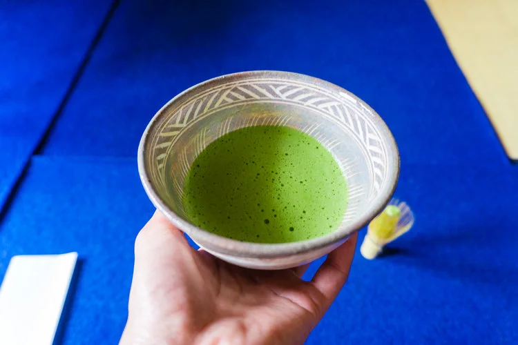 Thank you muscles and flexible right wrist. I WHIIIIIIIISKED that tea, I whisked it so hard!!