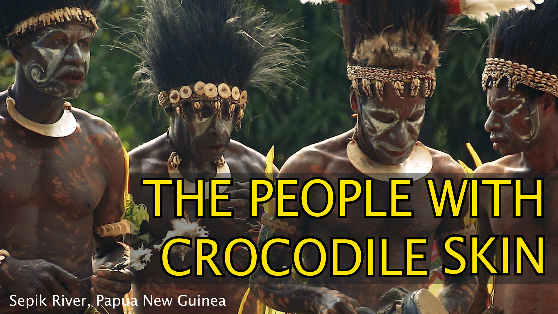 The Crocodile Men of Papua New Guinea
