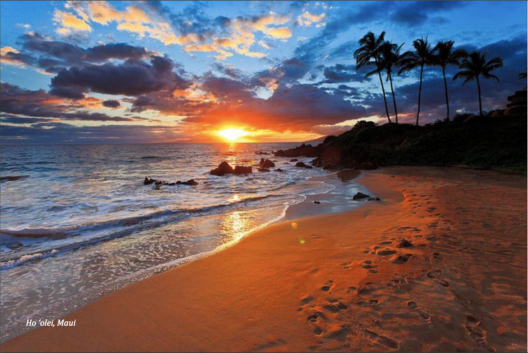 Stay on the beautiful beaches of Wailea and enjoy dozens of unique luaus that each have their own personality Start your day biking down volcanoes and take in beautiful coastal views of Maui Zipline above the island’s majestic views Drive on the road to Hana to experience the unique sights and smells of the Island Snorkel with various sea creatures in the Pacific Ocean Dine on Hawaiian cuisine made by locals