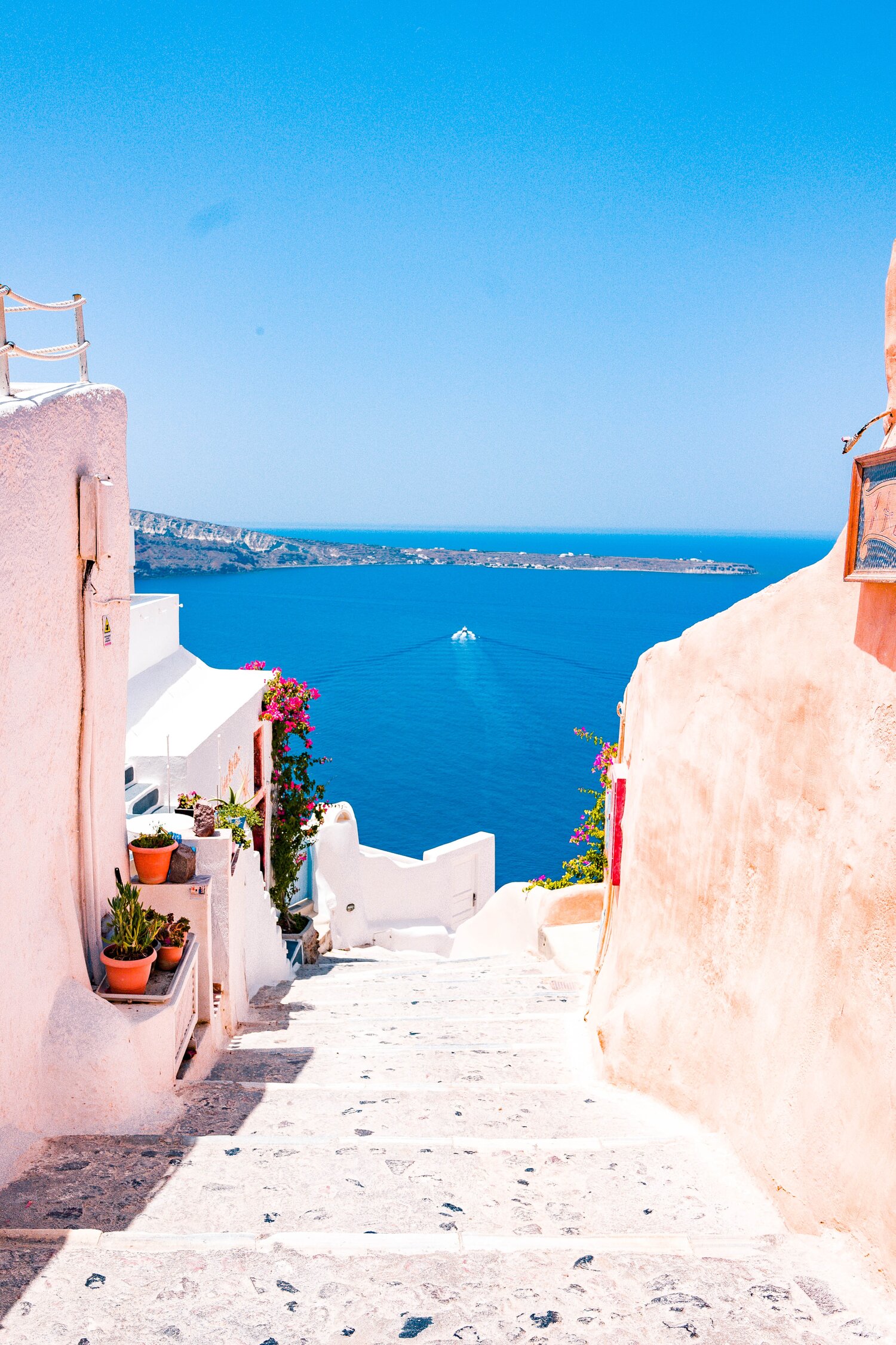 Greece Coast, Calm Blue Water, Rocks, Mediterranean Landscapes