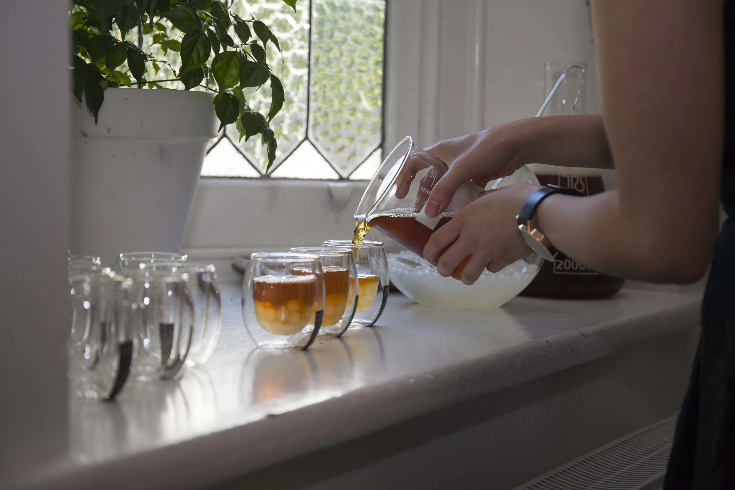 A Tea Paired Degustation