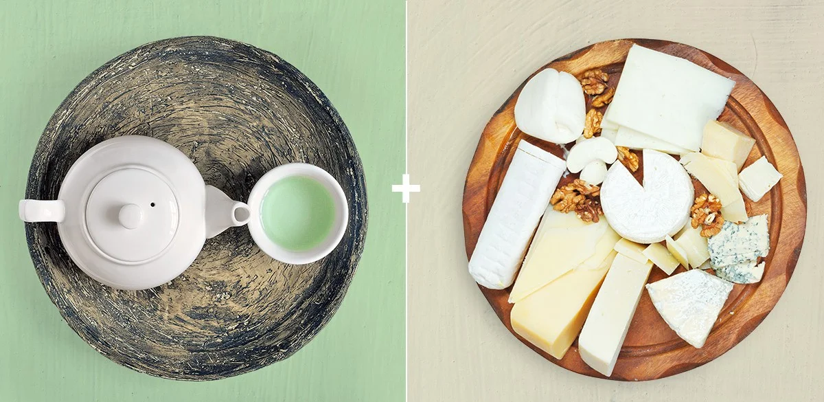 The Unusual Pairing of Green Tea with Cheese
