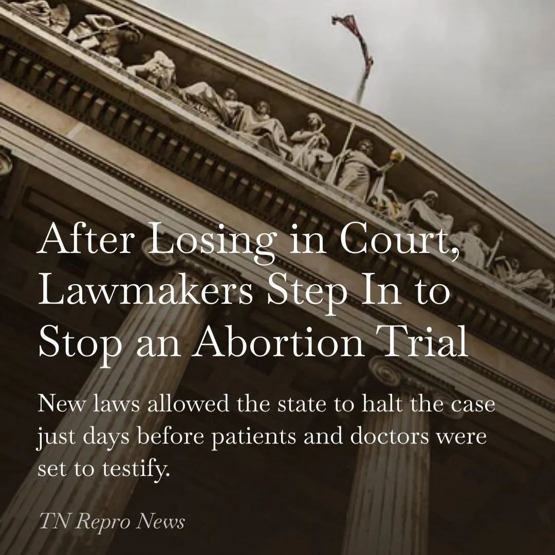 The Center for Reproductive Rights lawsuit against Tennessee survived multiple state appeals aimed at throwing it out, but the courts agreed that the case had merit.&nbsp;

That wasn&rsquo;t the outcome the State wanted.

In a last-ditch effort, the 