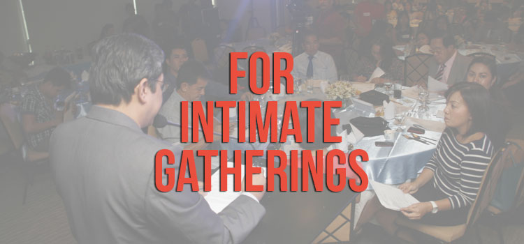 Intimate Gatherings