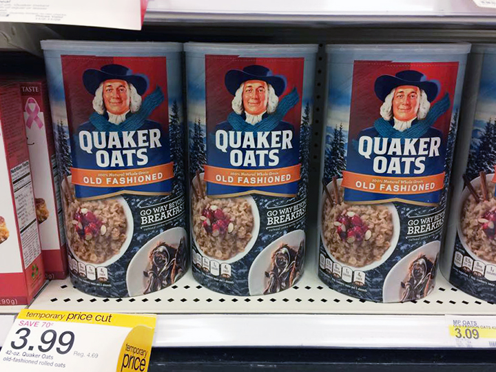 As seen on shelf