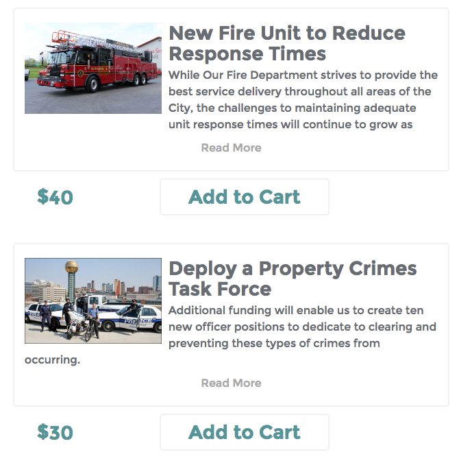 The IdeaMapr Budgeting Tool