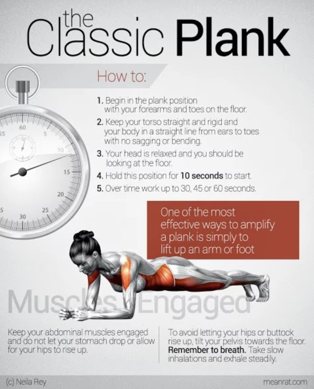 to to a 10-minute plank — Lucky7