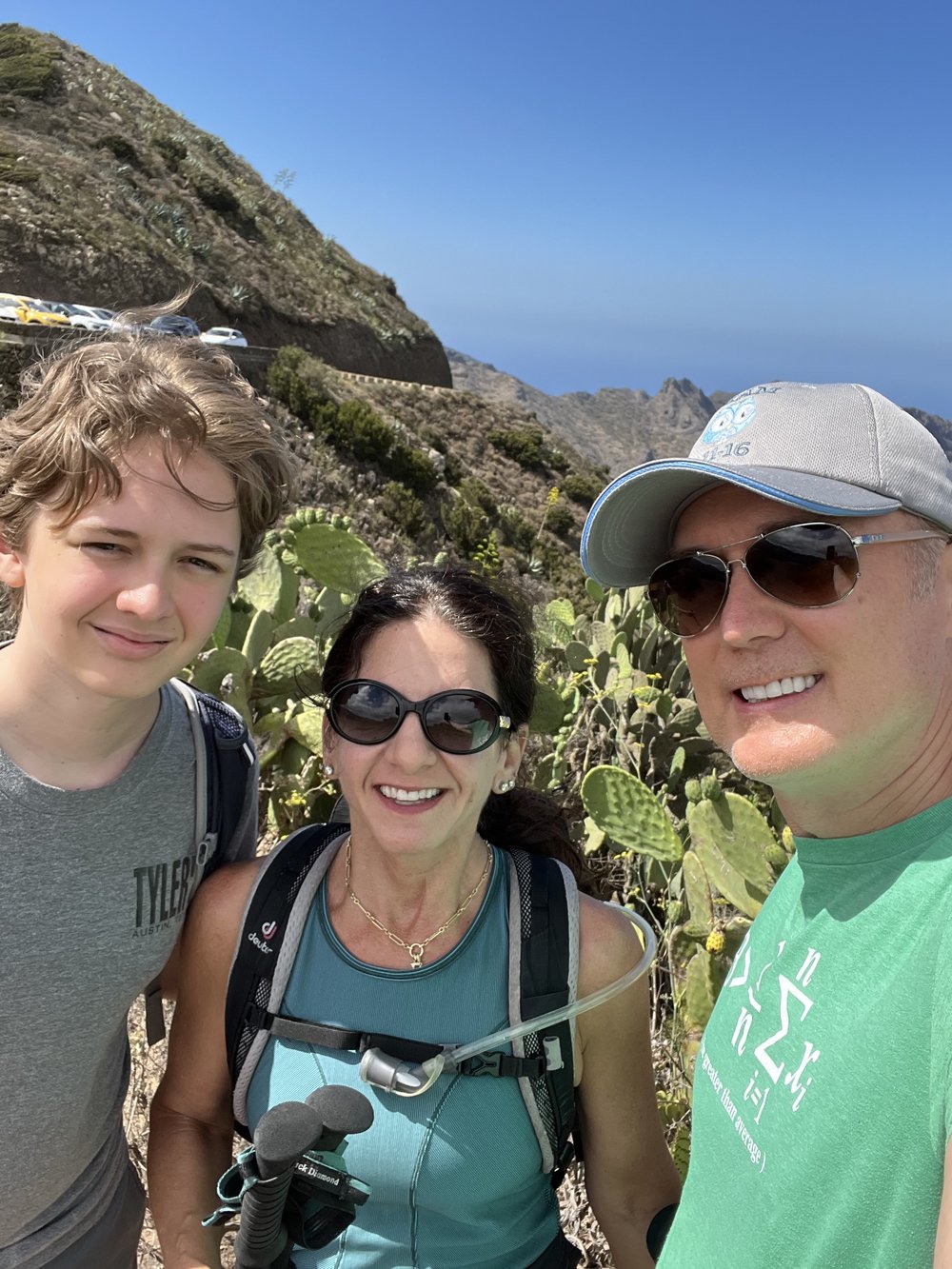 Hiking in Tenerife with Levi