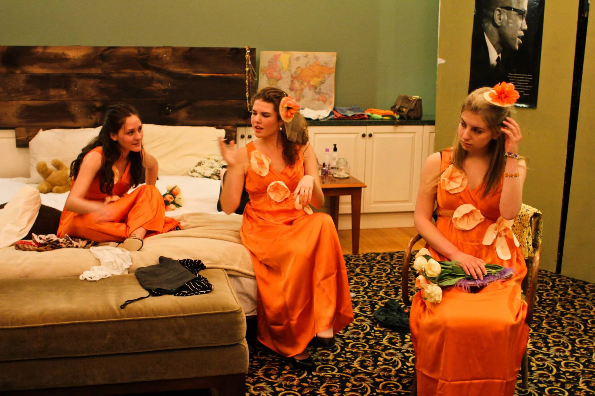 Five Women Wearing the Same Dress