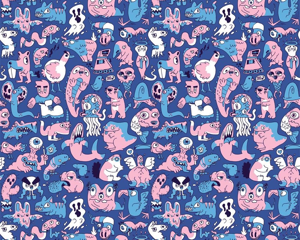 Monsters in Grape