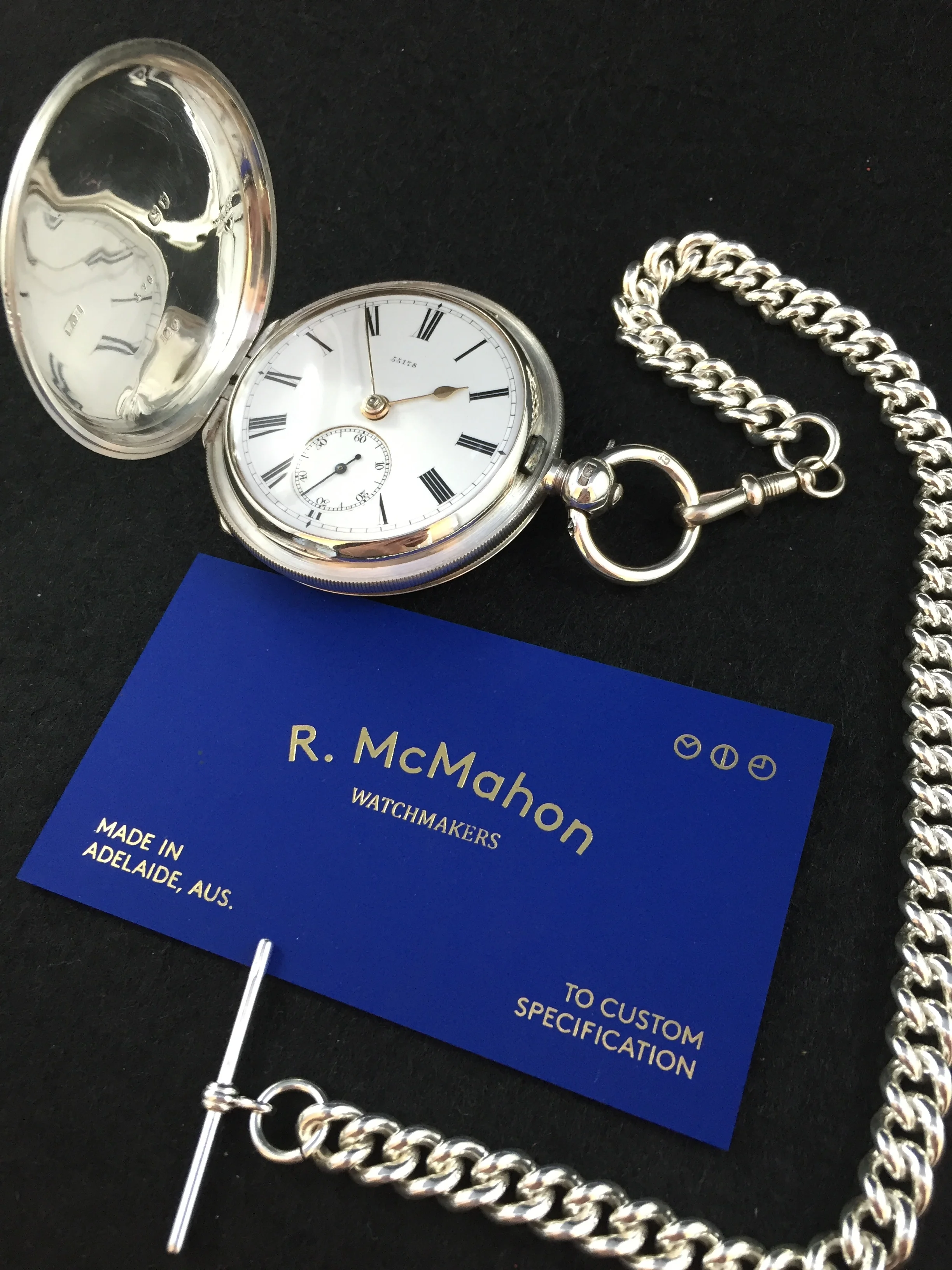 English full hunter pocket watch