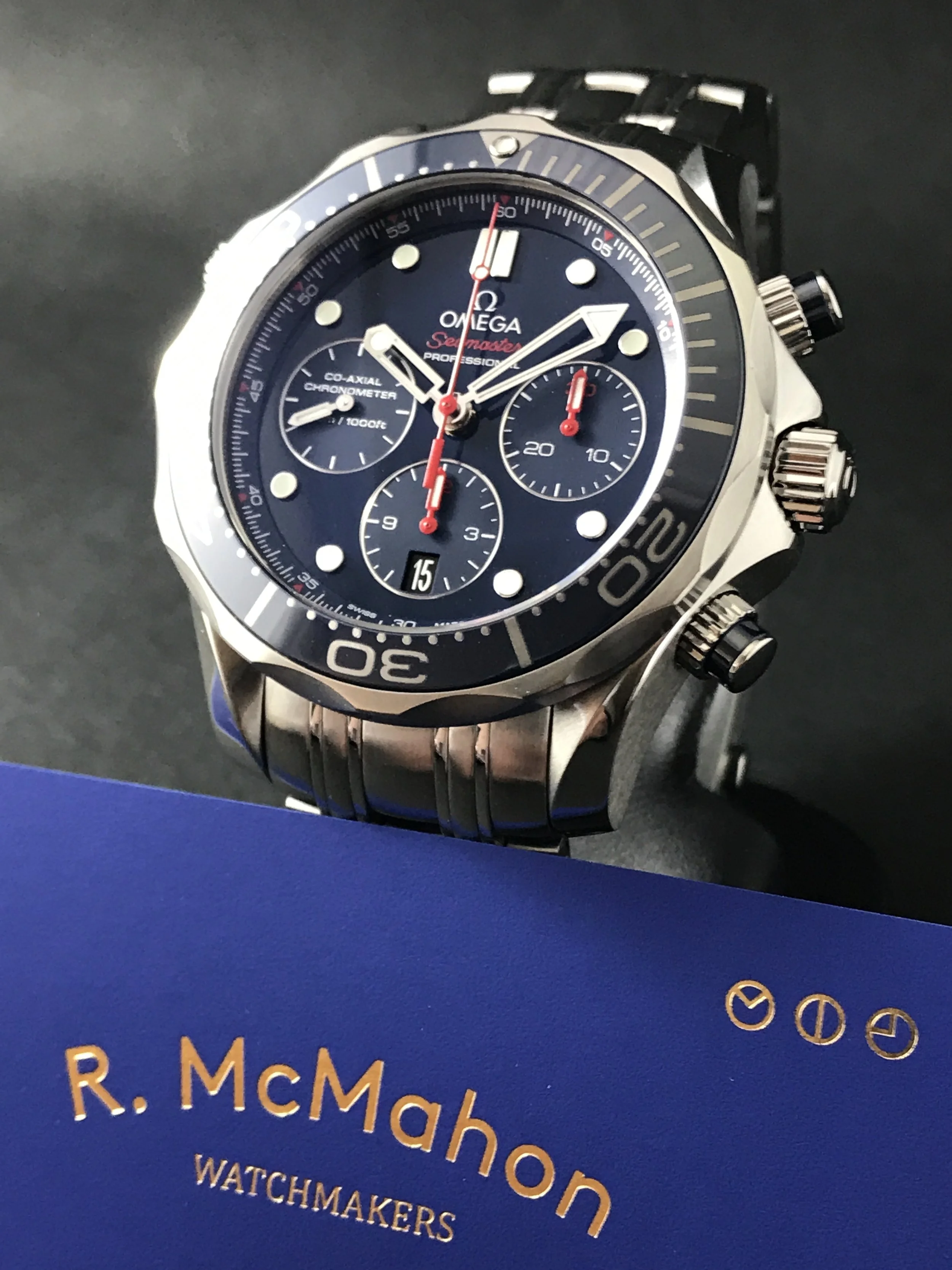 Omega Seamaster Professional Co-Axial chronometer chronograph. 