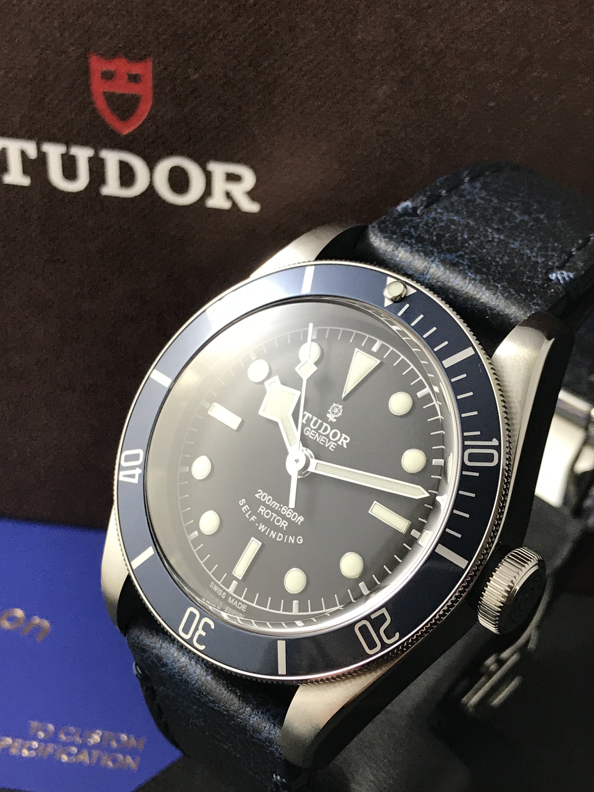 Tudor Heritage Black Bay. 