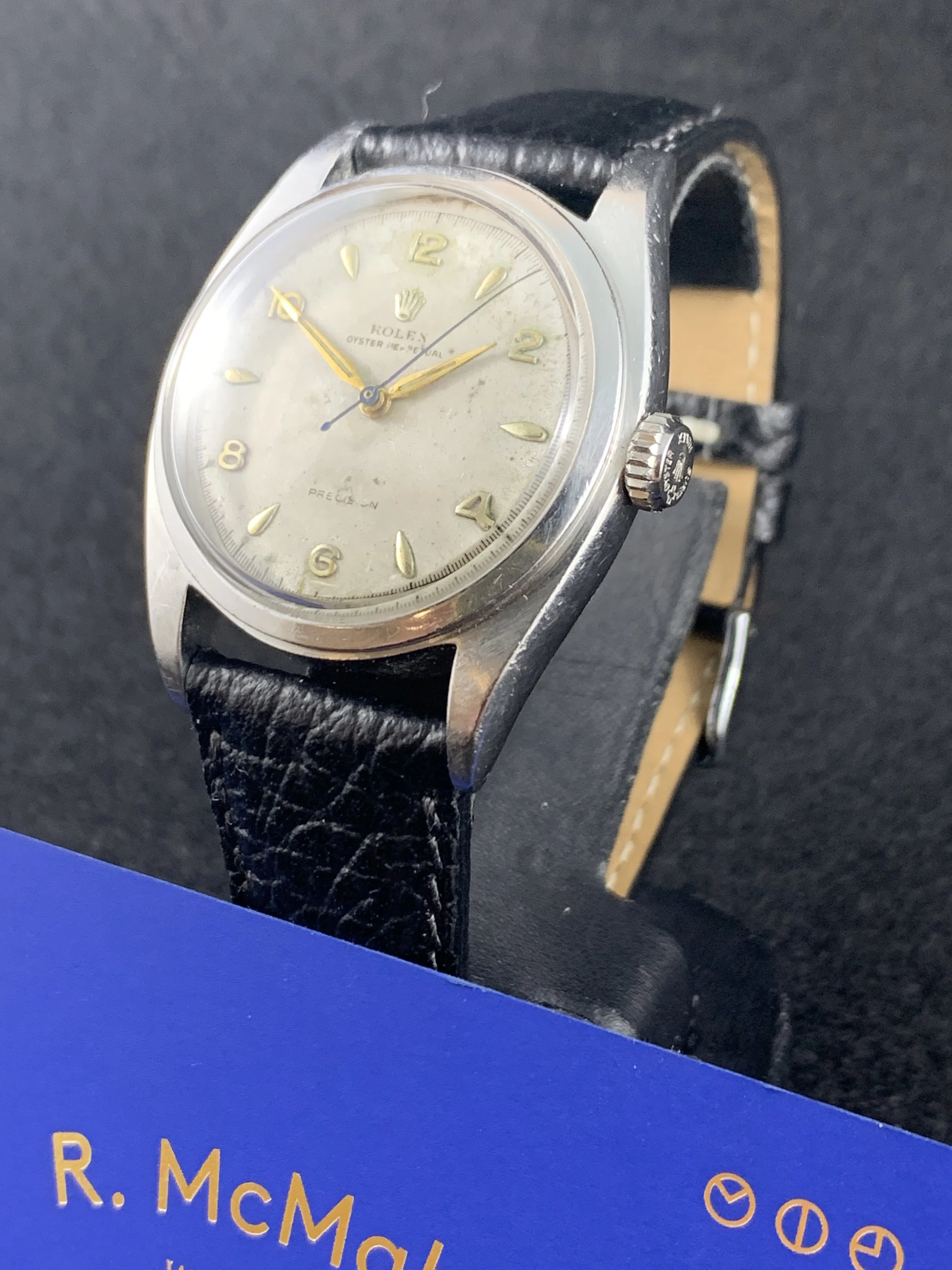 Rolex Oyster Perpetual Bubble back Pre-Explorer