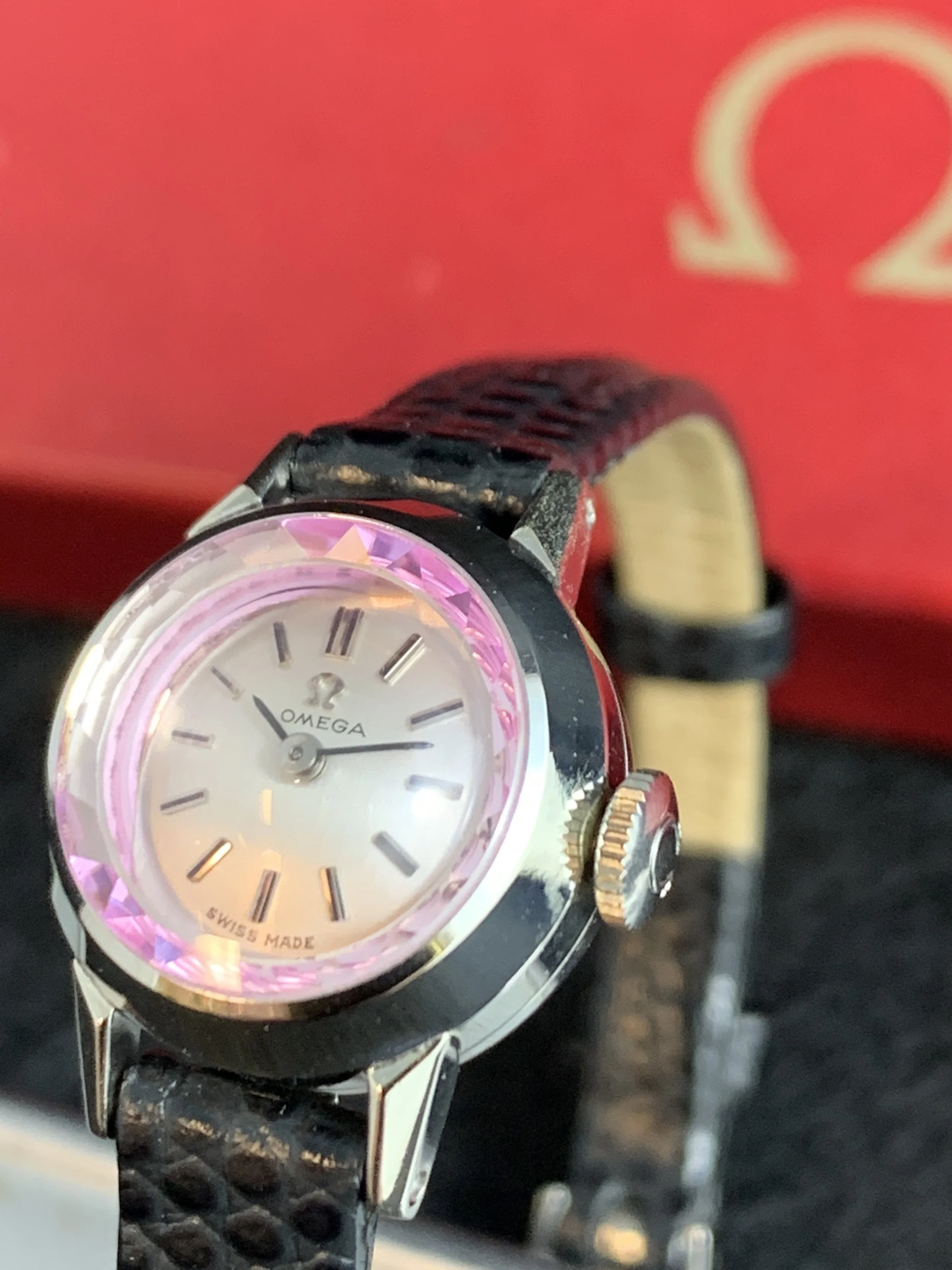 Omega manual wind cocktail watch