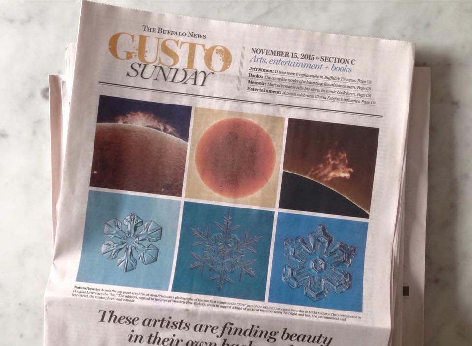 Generel hensynsløs Goneryl Fire and Ice, Buffalo News, Gusto Sunday, Preview — Snowcrystals