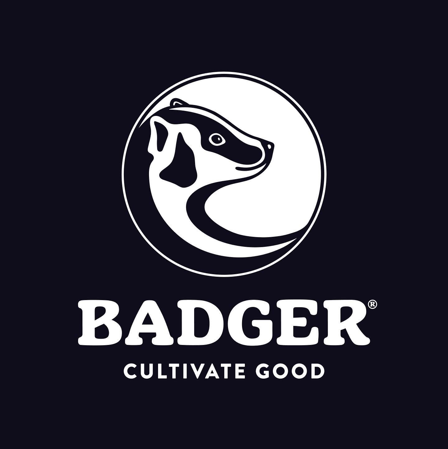 Branding and packaging design for Badger, a family owned, organic skincare brand