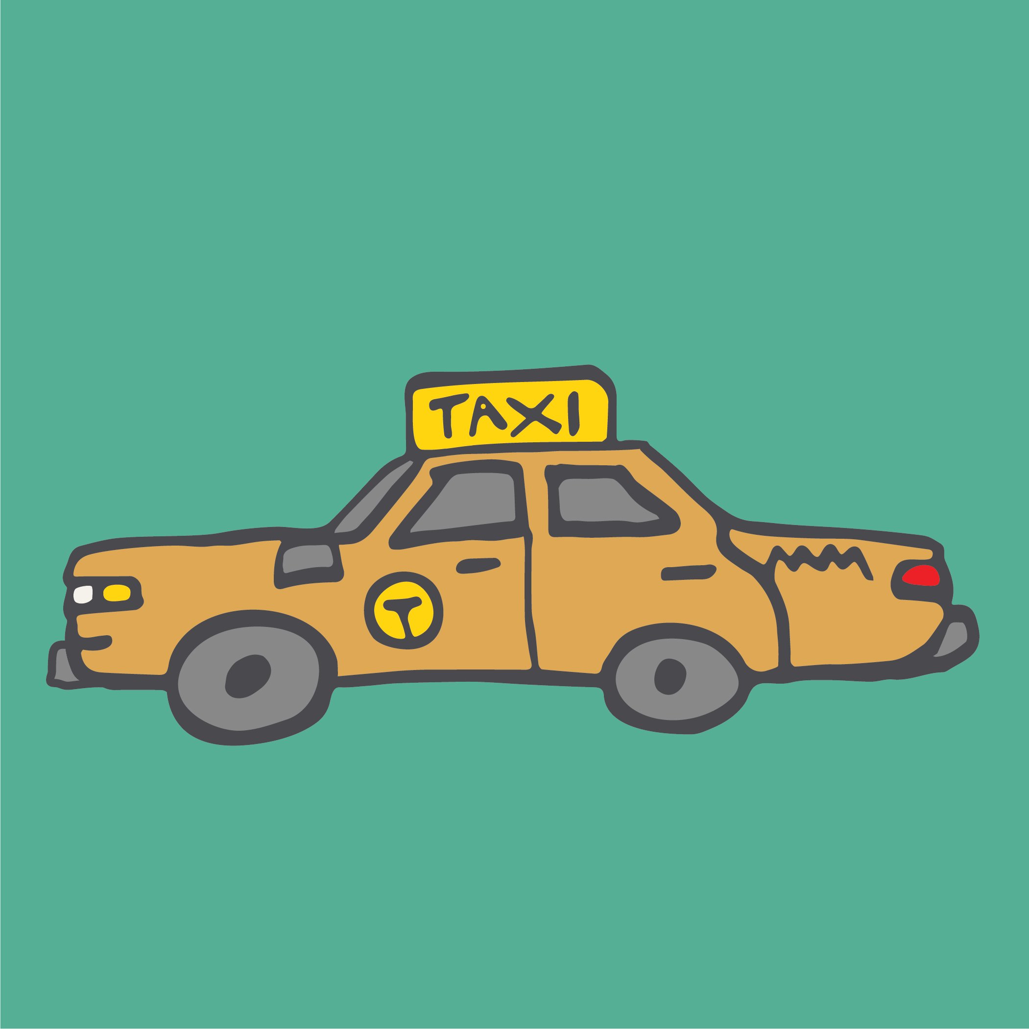 New York Drawings_7- Taxi_7- Taxi.jpg